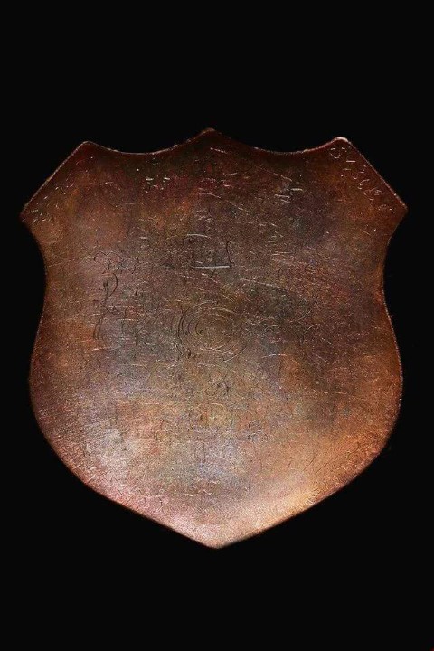 เหรียญโล่ห์พระพรหมพิมพ์ใหญ่ หลวงปู่สีห์ วัดสะแก เนื้อสัตตโลหะหน้ากากทอง