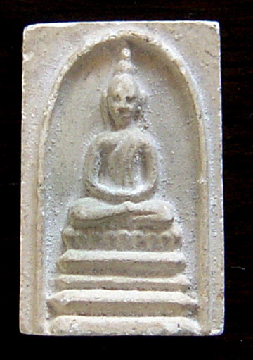 พระผงกรุพระสังกัจจายน์ พิมพ์ฐานฟันปลา