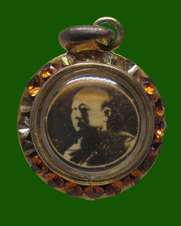 รูปถ่าย 2 หน้า สมเด็จพระพุทธโฆษาจารย์ (เจริญ) วัดเขาบางทราย จ.ชลบุรี