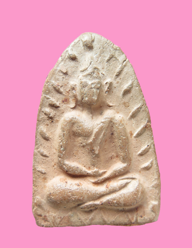 พระพิมพ์ข้างรัศมี เนื้อดิน เก่า