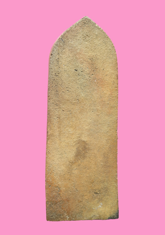 พระลีลาซุ้มแจกัน คืบ เนื้อดิน