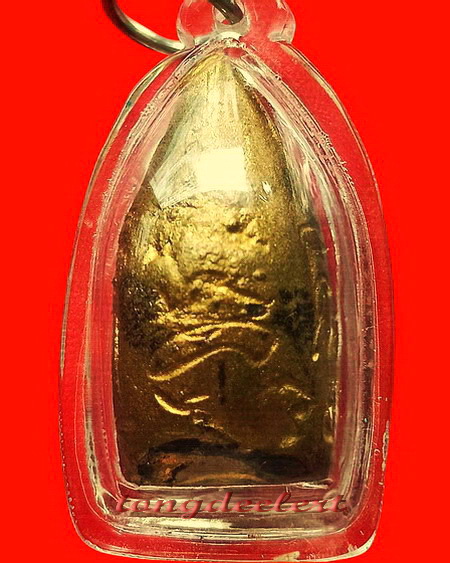 พระกริ่งคลองตะเคียนทาทองบรอนซ์ หลวงพ่อนารถ วัดศรีโลหะราษฎร์บำรุง จ.กาญจนบุรี สวยมากค่ะ