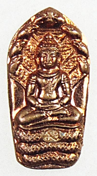 ๒๐ พระปรกมะขาม หลวงปู่ผ่าน ฉันทโก วัดป่าโพธิ์แก้ว2  จ.ปราจีนบุรี  ๕