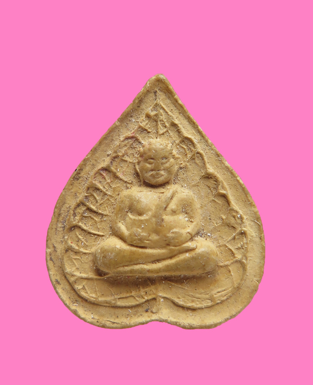 พระสังกัจจาย เนื้อผง หลังยันต์น้ำเต้า