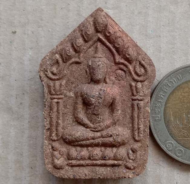 ขุนแผนพรายเมตตา วัดก้อนแก้วสามัคคีธรรม จ.สุพรรณบุรี ปี2558 เนื้อก้นครกตะกรุดทองแดง หมายเลข948+กล่อง