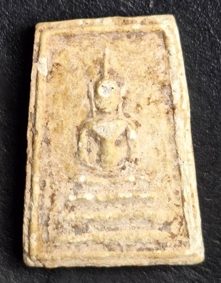 พระสมเด็จ วัดชนะสงคราม ปี 2491 เนื้อผงน้ำมัน กรุงเทพฯ