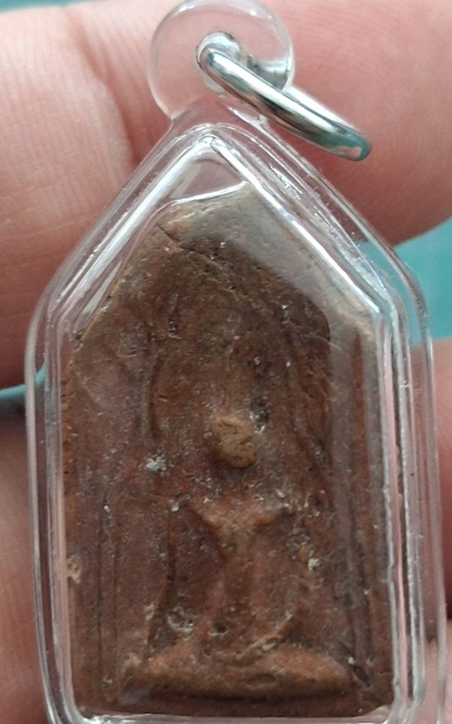 พระเนื้อดินขุนแผน พิมพ์เล็ก  หลวงพ่อพ่วง วัดกก กรุงเทพฯ ปี 2473