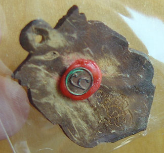 N กะลาแกะราหู ปี ๒๕๕๐ หลวงพ่อช่วง วัดควนปันตาราม พิมพ์ใหญ่ จารมือ หลังลงครั่งฝังหัวนอโม องค์สวย 9 