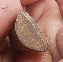 รูปหล่อปั๊มหลวงพ่อแนมวัดเขาหน่อ รุ่นแรกกวักเงิน