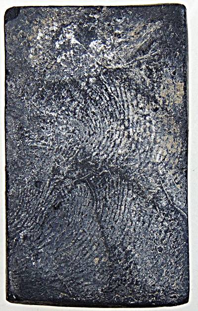 พระสมเด็จซุ้มเม็ดหลวงพ่อกวย วัดโฆสิตาราม เนื้อผงใบลาน