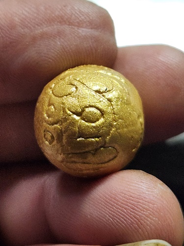 วัดบรมราชา (เล่งเน่ยยี่2) จ.นนทบุรี  ลูกอม งานปิดทองลูกนิมิต  ปี2552