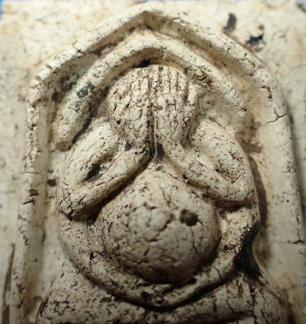 พระครูเทพโลกอุดร พิมพ์ปิดตาสี่กร หายากมากมีองค์เดียวครับ*119