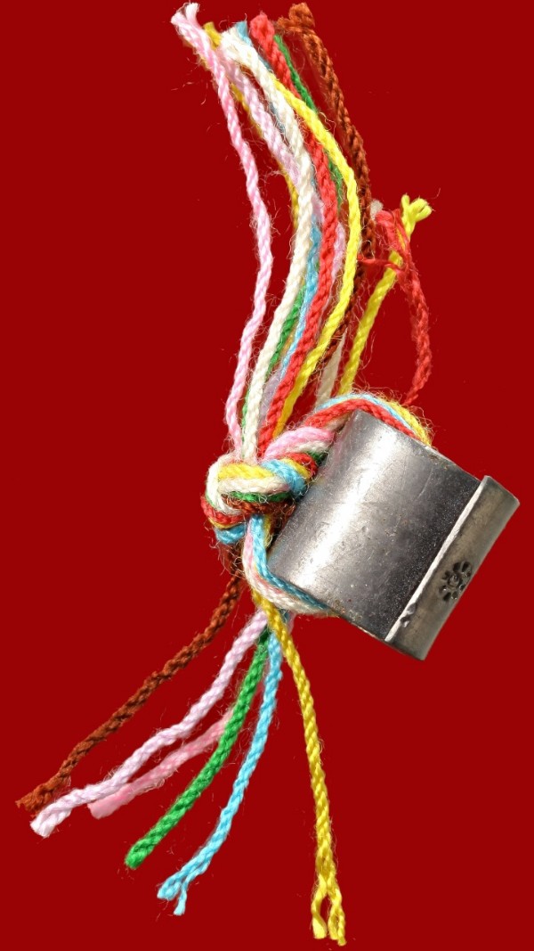 ตะกรุดลูกอมโลกธาตุ เนื้อตะกั่ว