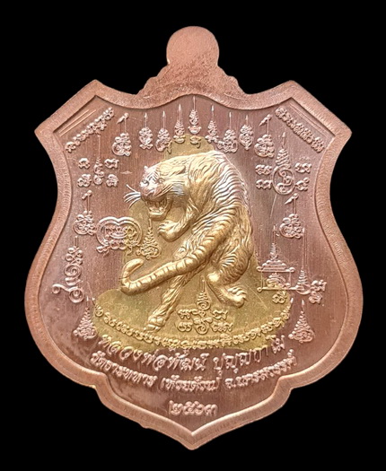 เคาะแรกแดง..พยัคฆ์เจ้าพระยา ๖๓..ทองแดงมันปูสอดไส้ชนวน # ๑๘๖..ล.พ.พัฒน์ วัดห้วยด้วน จ.นครสวรรค์