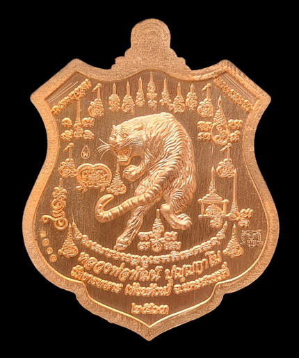 เคาะแรกแดง..พยัคฆ์เจ้าพระยา ๒๕๖๓..ทองแดงผิวไฟลงยาแดง # ๓๐๑๐..ล.พ.พัฒน์ วัดห้วยด้วน จ.นครสวรรค์