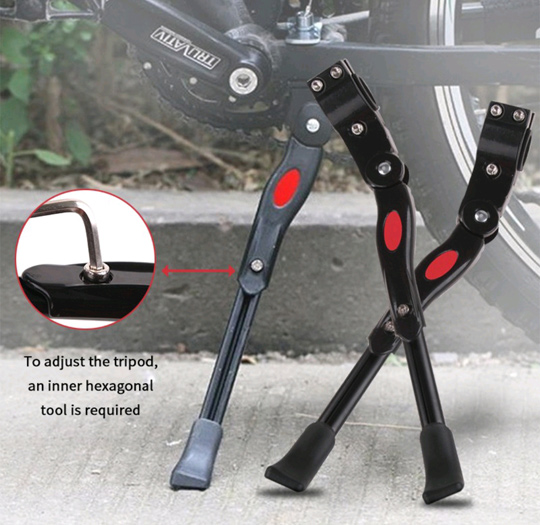 ของใหม่ส่งฟรี ขาตั้งจักรยาน อลูมีเนียมอัลลอยด์ ปรับระดับสูงต่ำได้