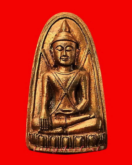 พระบุเรงนอง หลวงพ่ออุตตมะ วัดวังก์วิเวการาม จ.กาญจนบุรี ฉลอง อายุ 84 ปี เนื้อทองแดง สวยมากค่ะ