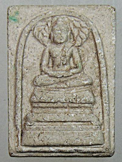 พระสมเด็จปรกโพธิ์พระพุทธวิสุทธิเทพ สร้างศูนย์วิปัสสนากรรมฐานยุวพุทธฯ ปี ๓๕ (บรรจุพระบรมสารีริกธาตุ