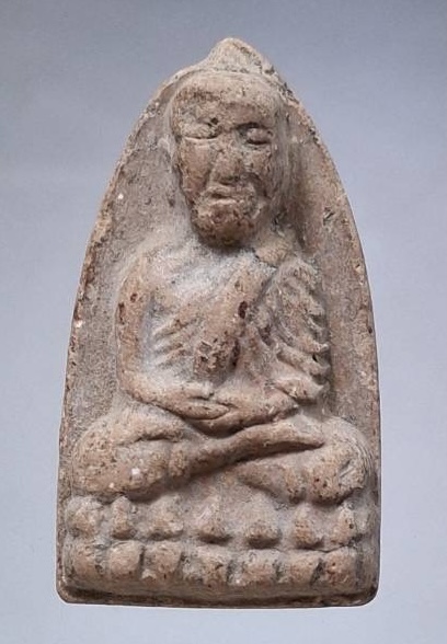 พระหลวงปู่ทวด วัดเขาถ้ำประทุน อ.ตาคลี จ.นครสวรรค์ รุ่นสมปรารถนา เนื้อดินเผา