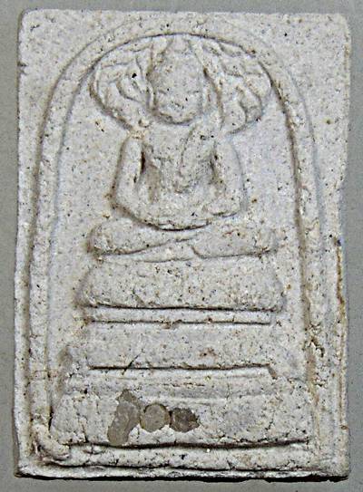 สมเด็จปรกโพธิ์พระพุทธวิสุทธิเทพ ศูนย์วิปัสสนากรรมฐานยุวพุทธฯ ปี ๓๕ (บรรจุพระบรมสารีริกธาตุ พิมพ์เล็ก