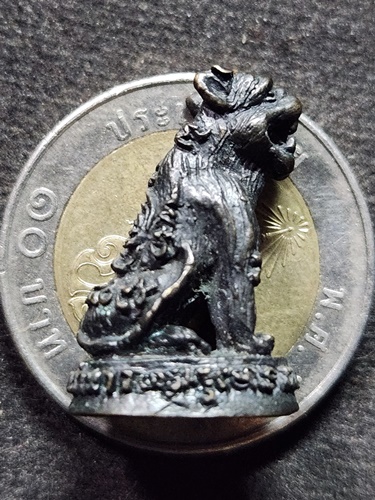 วัดเขาสมอคอน จังหวัดลพบุรี  เสือหล่อโบราณ หลวงพ่อบุญมี  ปี 2540