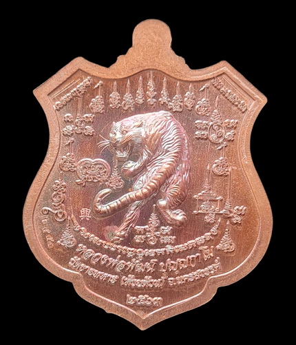 เคาะแรกแดง..พยัคฆ์เจ้าพระยา ๒๕๖๓..ทองแดงมันปูลงยาม่วง # ๖๕๕๖..ล.พ.พัฒน์ วัดห้วยด้วน จ.นครสวรรค์ 