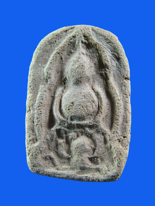 $ พระเนื้อดินเผาพิมพ์ขี่หนุมาน หลวงพ่อโต วัดโพธิ์ศรีเจริญ สุพรรณบุรี (หลวงพ่อมุ่ยร่วมเสก) ปี ๒๔๘๐