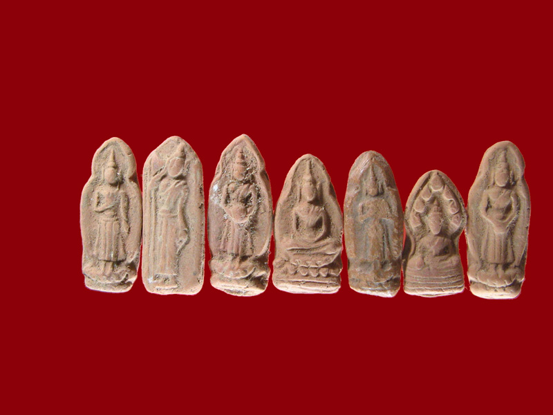 $ พระประจำวัน หลวงพ่อมุ่ย วัดดอนไร่ สุพรรณบุรี เนื้อผง