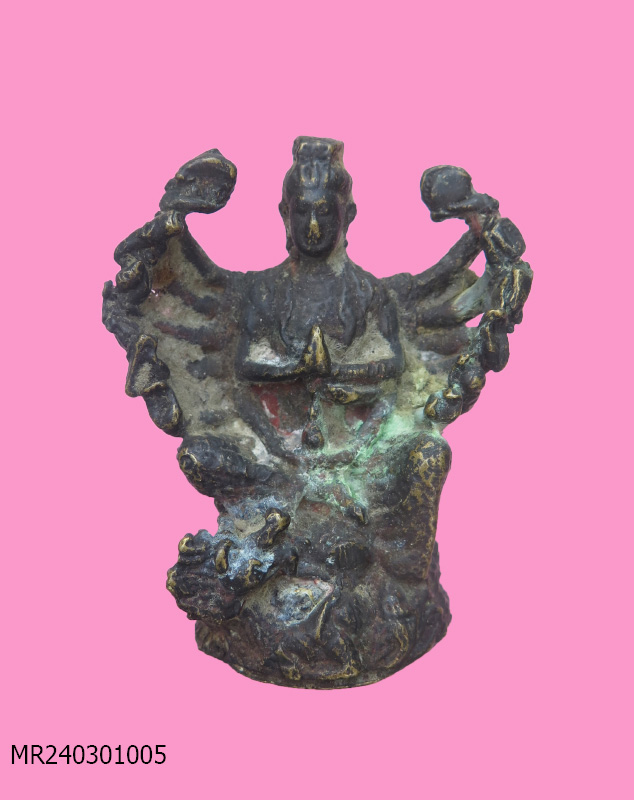 เจ้าแม่กวนอิม หล่อโบราณ ขนาดหน้าตัก 1 นิ้วนิดๆ