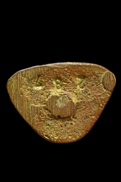 รูปหล่อ หลวงพ่อสนิท วัดลำบัวลอย รุ่นเสาร์ห้า ปี2536 เนื้อทองแดงกะไหล่ทองตอกโค๊ด287 พร้อมกล่องเดิมๆ