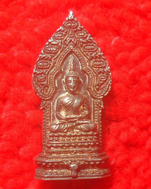 พระพุทธนิรันตรายเนื้อเงิน สมเด็จพระญาณสังวรฯ วัดบวรนิเวศฯ กทม.