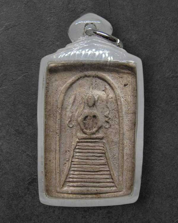 พระสมเด็จพิมพ์แซยิด แขนหักศอก หลวงปู่ภู วัดอินทรวิหาร กทม,