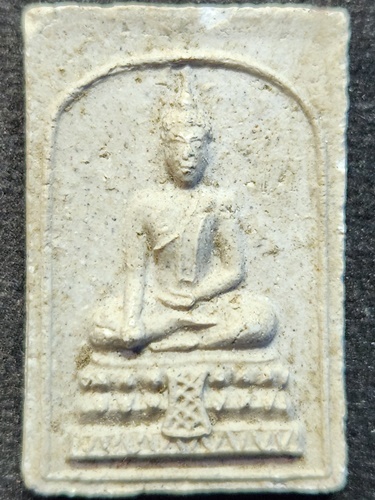 วัดสะพานสูง กทม สมเด็จมฤคทายวัน หลังตัวหนังสือ อ.เชื้อ หนูเพชร  ปี 2507 เจ้าคุณนรฯ.อธิษฐานจิต