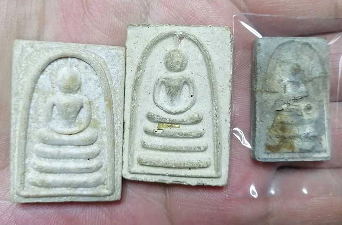 หลวงพ่อแพ 3 องค์ ไม่ทราบรุ่น ไม่ทราบปี