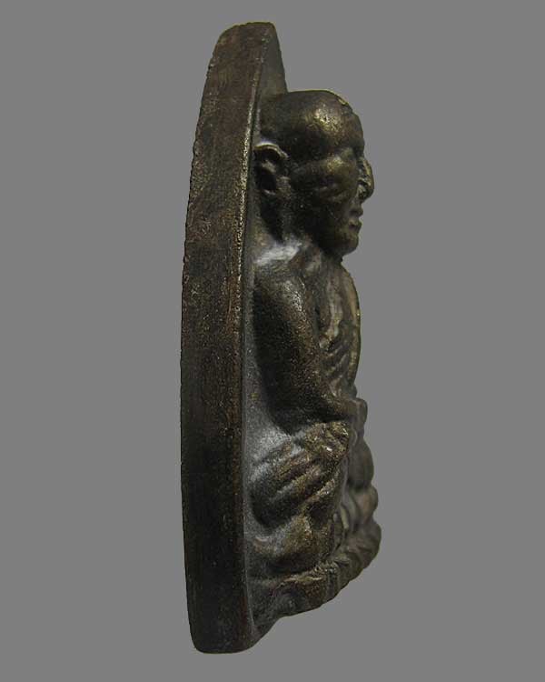  หลวงพ่อทวด พิมพ์เตารีด 100 ปี ญสส. วัดบวรนิเวศวิหาร กทม. กล่องเดิม เนื้อโลหะผสม