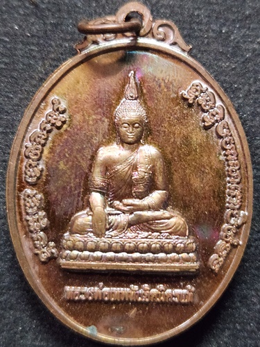 วัดดงน้อย จ.ลพบุรี เหรียญหลวงพ่อเทพทันจิตมิตรแท้ หลวงพ่อสารันต์  หลัง พระสังขจาย 2551