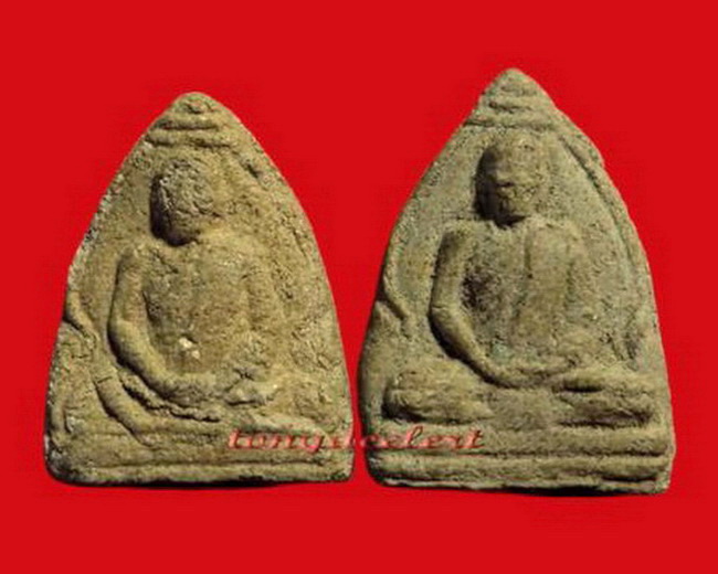 พระผงรูปเหมือนหลวงปู่ดี วัดเทวสังฆาราม( วัดเหนือ ) จ.กาญจนบุรี