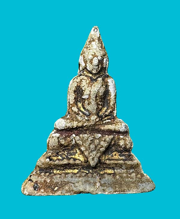 พระกรุวัดโปรดเกษ จ.นนทบุรี เนื้อตะกั่วสนิมแดง