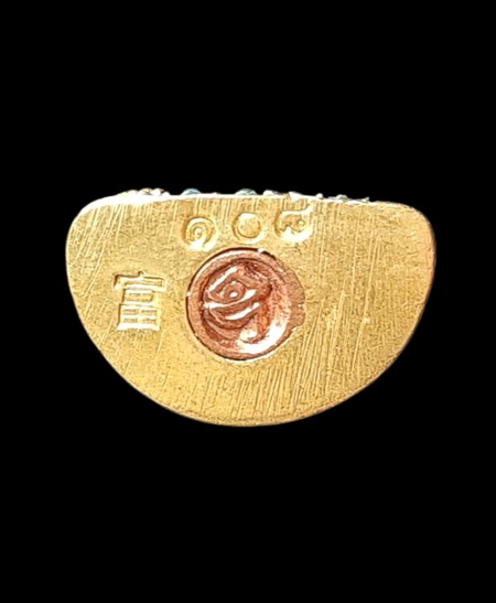 คาะแรกแดง..กริ่งเล็ก ลพ.สำเร็จศักดิ์สิทธิ์ ๖๔..กะไหล่ทองลงยาฐานเขียว # ๑๐๘..วัดตลิ่งชัน จ.สระบุรี