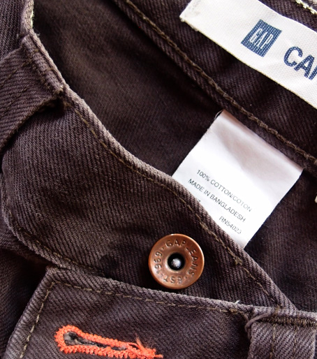 ยีนส์ GAP ของแท้ แบรนด์ดัง เอว34 ทรงสวย วินเทจ ดีไซน์เด็ดเลย GAP CARPENTER