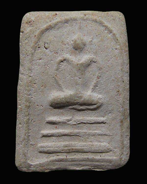 พระสมเด็จ ๓ ชั้น หลังประทุน หลวงปู่อ้น วัดบางจาก จ.สมุทรสงคราม