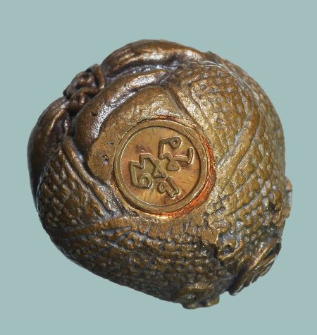 ลูกอมพระสังกัจจายน์อุดกริ่ง หลวงพ่อพูล วัดไผ่ล้อม รุ่นเจ้าคุณพูล ปี 2547