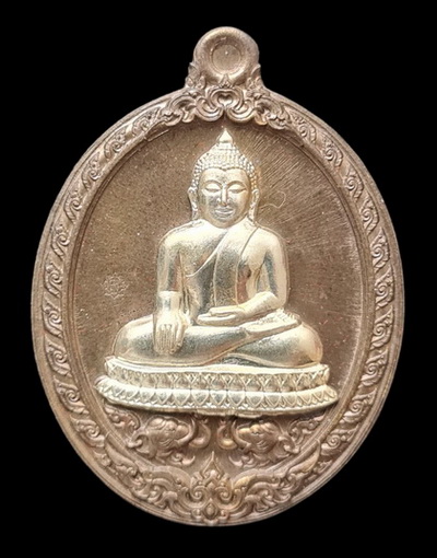 เคาะแรกแดง.. เหรียญ ลพ.สำเร็จศักดิ์สิทธิ์..เนื้อชนวนหน้ากากเงิน # ๑๘๒..วัดหนองสะเดา จ.สระบุรี