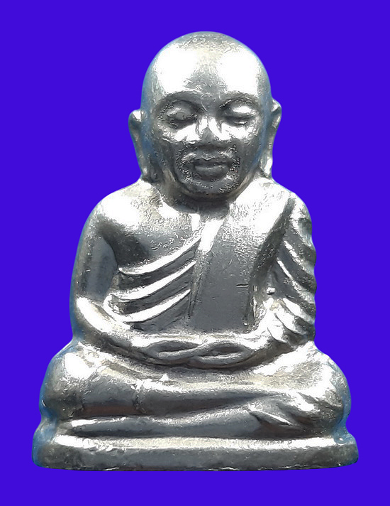 รูปหล่อหลวงพ่อเงิน พิมพ์ย้อนยุค รุ่น15 เจ้าพ่อแก้วบางมูลนาก จ.พิจิตร ปี2563 เนื้ออัลปาก้า