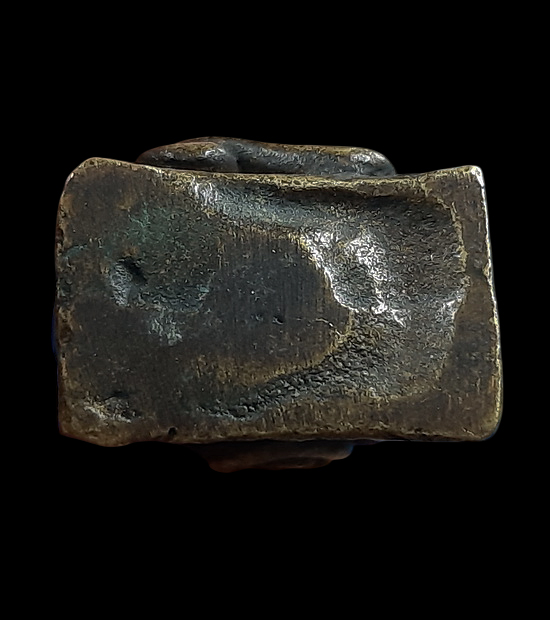 รูปหล่อพระพิฆเนศ เนื้อโลหะเก่า