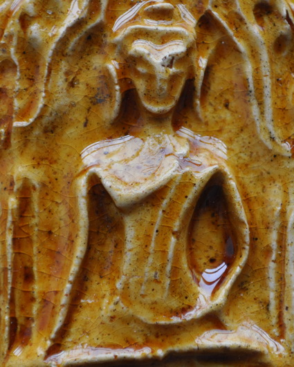 ขุนแผนสมบูรณ์ทรัพย์เคลือบเหลืองปีกกว้าง หลวงปู่ชื้น วัดญาณเสน 