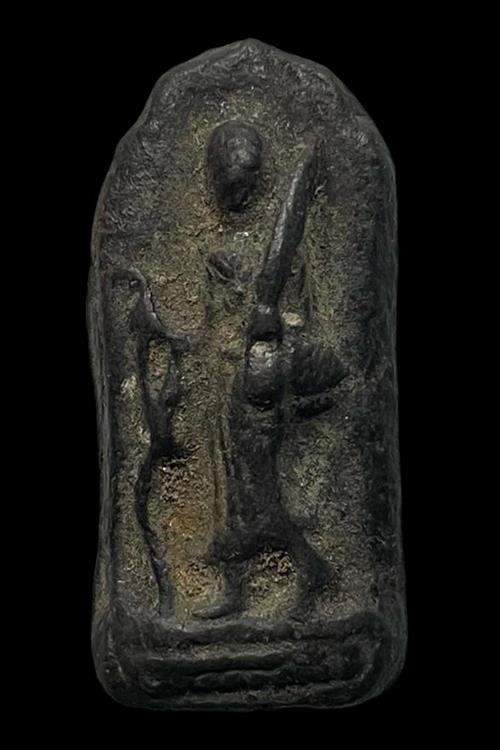 "เคาะเดียว" พระสิวลี พิมพ์ใบมะยม หลวงพ่อกวย วัดโฆษิตาราม ยุคต้น สวย หายากมาก