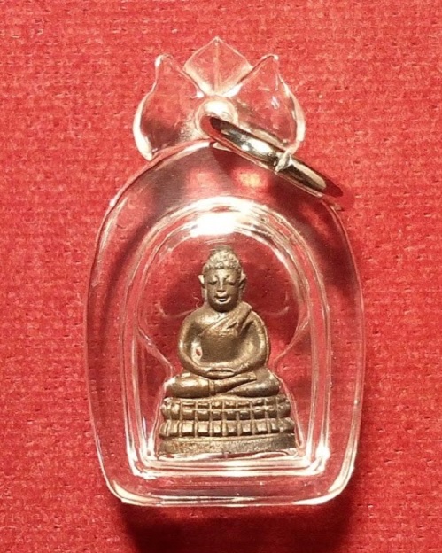 พระชัยวัฒน์ หลวงพ่อแพ วัดพิกุลทอง เนื้อนวะ ที่ระลึกทำบุญอายุ 84ปี 7รอบ ปี32 ตอก2โค๊ต...เคาะเดียวแดง