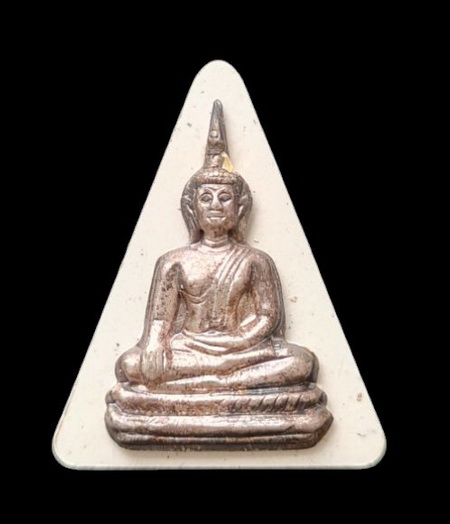 เคาะแรกแดง..หลวงพ่อพระใส ๔๔..เนื้อผงหน้ากากเงิน กล่องเดิม..วัดโพธิ์ชัย จ.หนองคาย 