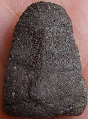 *รูปเหมือนหลวงพ่อโอภาสี พิมพ์เล็ก เนื้อเทา วัดประสาทบุญญาวาส กทม. ปี๒๕๐๖*